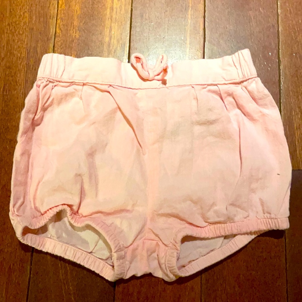 Soft pink shorts!
